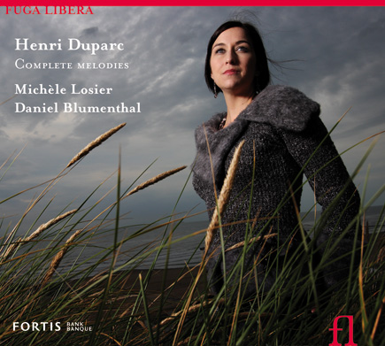 Couverture du CD Mélodies de Duparc par Michèle Losier.