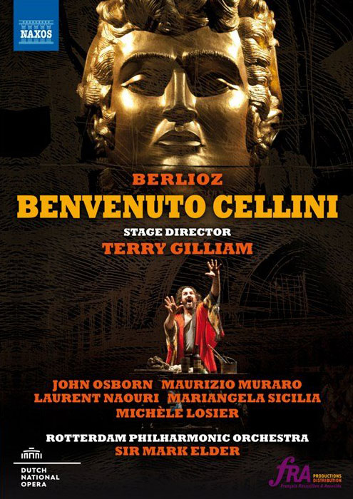Couverture du dvd Benvenuto Cellini, Dutch National Opera, 2018.