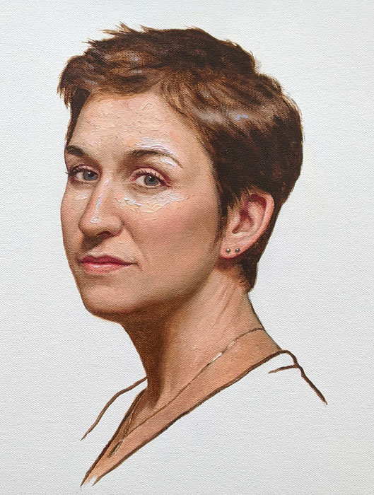 Portrait de Michèle Losier par Danny Ferland.